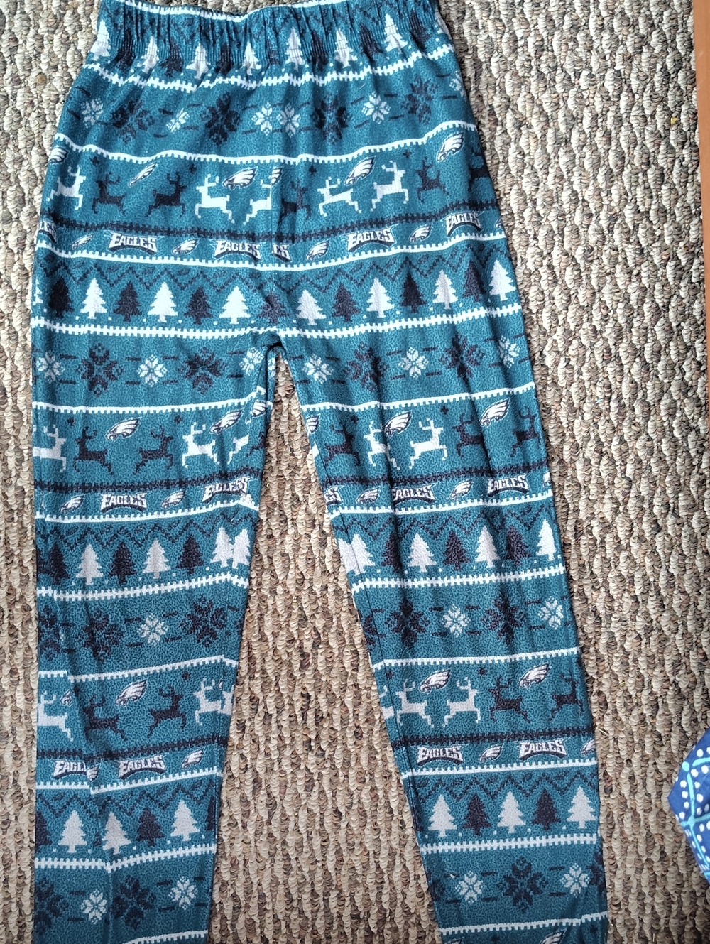 Philadelphia Kids Green Holiday Pajama Pants